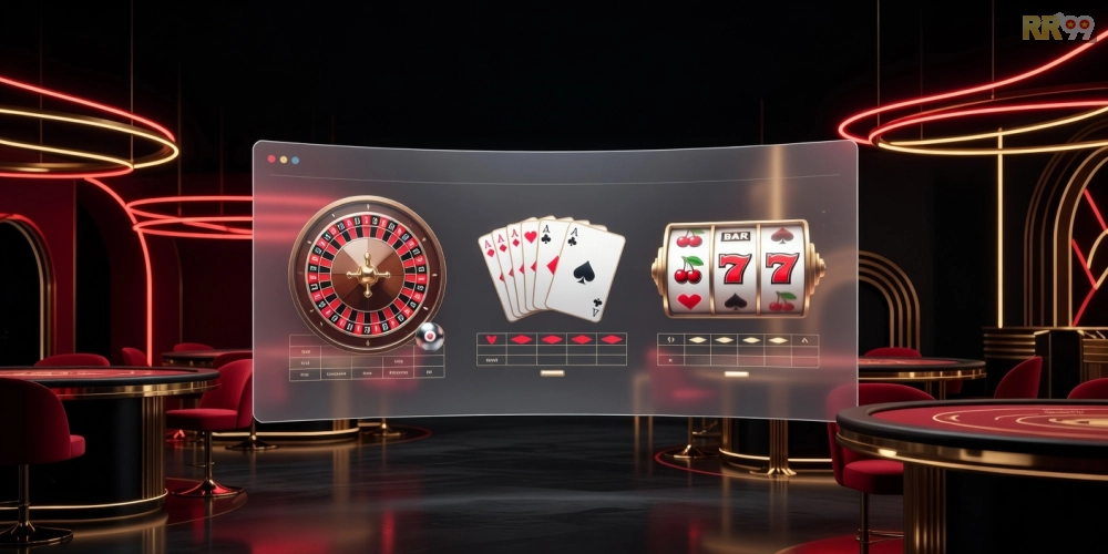 Minh họa giao diện nền tảng casino 69vn hiện đại và hấp dẫn