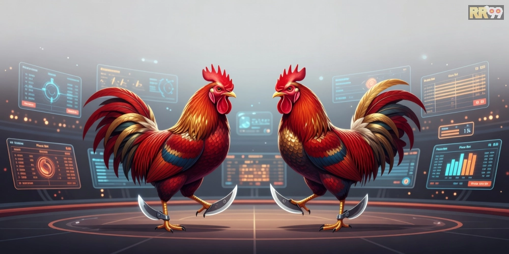 Minh họa khái niệm đá gà cựa dao trên nền tảng 69vn với hình ảnh trực quan