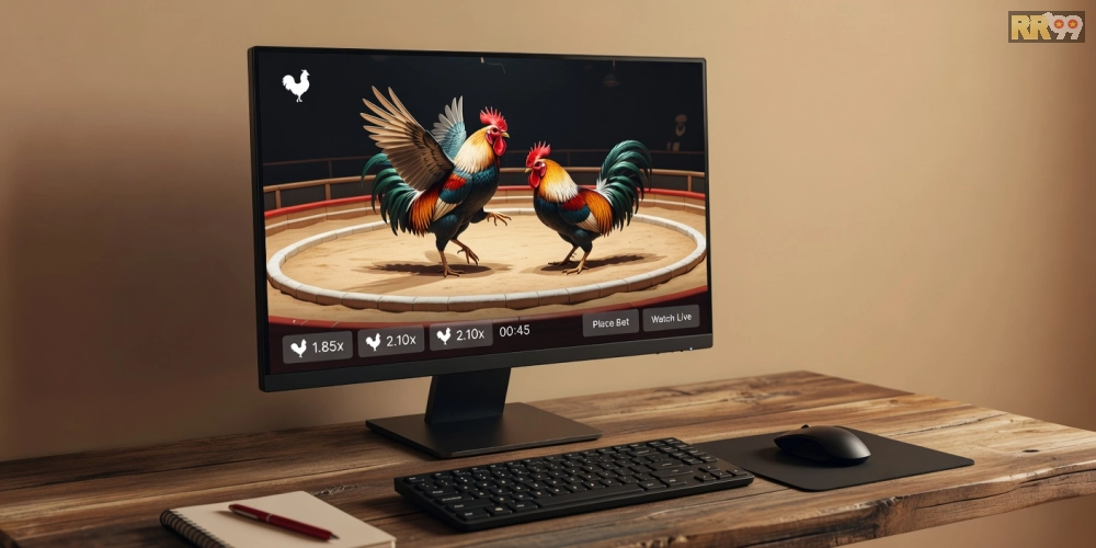 Giao diện nền tảng SV388 với các trận đấu đá gà trực tuyến hấp dẫn